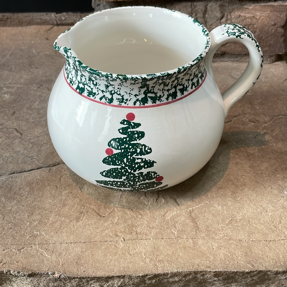 Vintage Furio Holiday Pitcher
